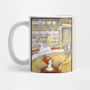 High Resolution Seurat - The Circus - Digitally Remastered Mug